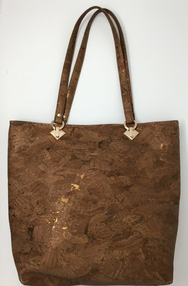 Bronze Cork Tote